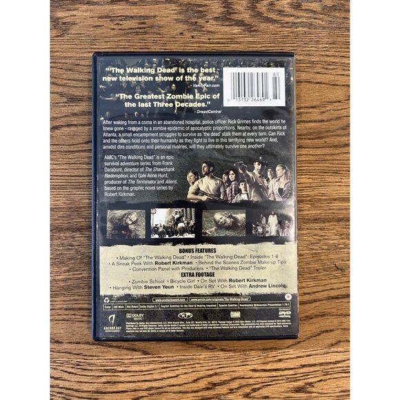 AMC The Walking Dead The Complete First Season DVD Box Set - Picture 4 of 4